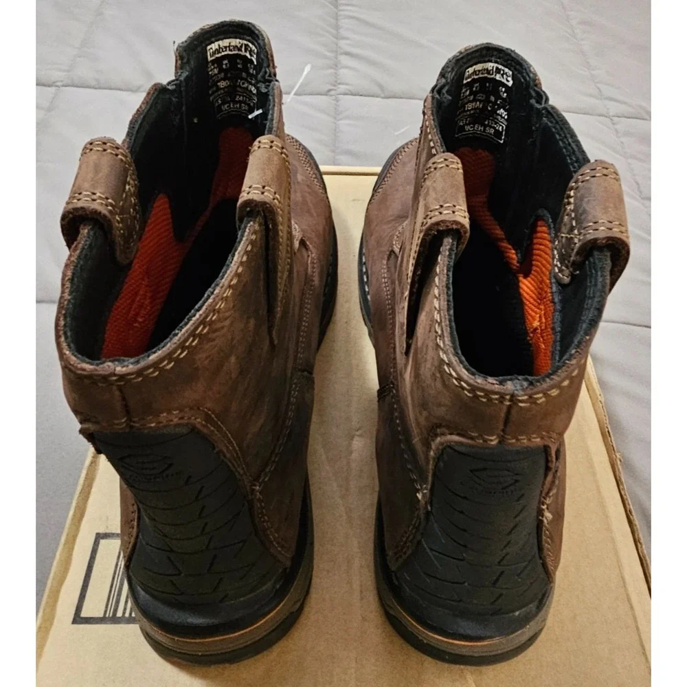 Timberland PRO® (Men's 7.5 M) True Grit™ Chelsea‎ Comp-Toe Waterproof Work Boot